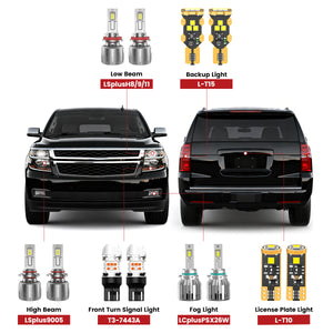 Lasfit led bulbs for 2015-2020 Chevrolet Suburban