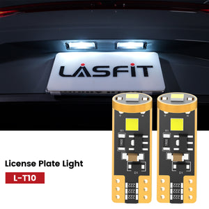 Lasfit 168 led license plate light bulbs fit for 2015-2020 GMC Yukon