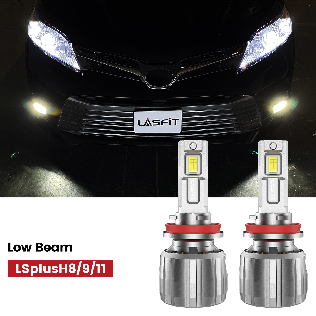 Fit for 2015-2020 Toyota Sienna The Brightest LED Bulbs Upgrade | Tested and Verified