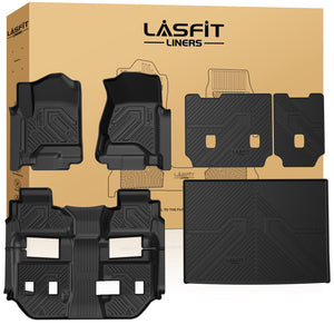 Fit for 2015-2020 Chevrolet Suburban 7 Seats Floor Mats/Cargo Mat/Seatback Mat, Fit Bucket Seating Only