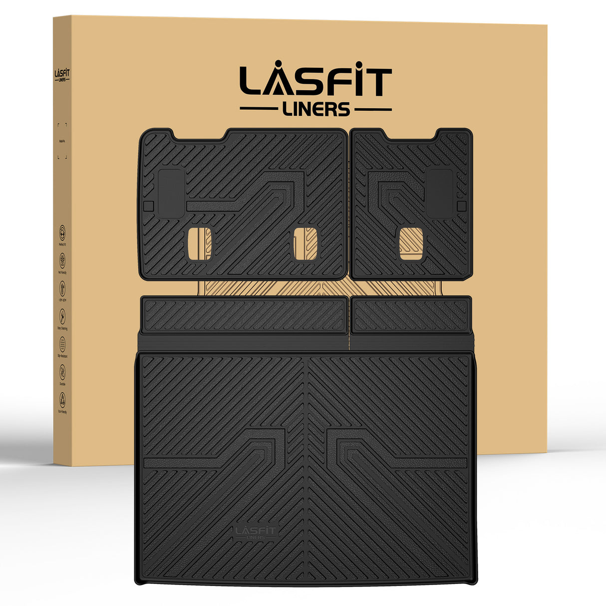 Fit for 2015-2020 Chevrolet Suburban Floor Mats/Cargo Mat/Seatback Mat