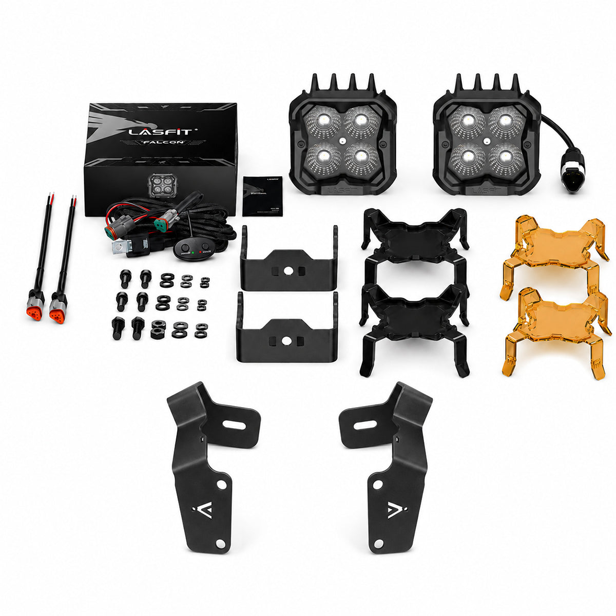 2015-2021 Subaru WRX 3 inch amber flood ditch light package