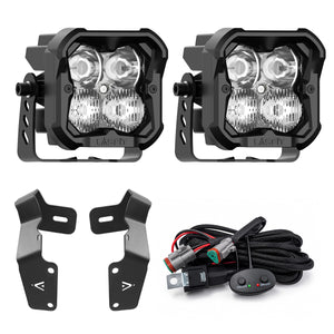 2015-2021 Subaru WRX 3 inch white combo ditch light