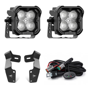 2015-2021 Subaru WRX 3 inch white flood ditch light 