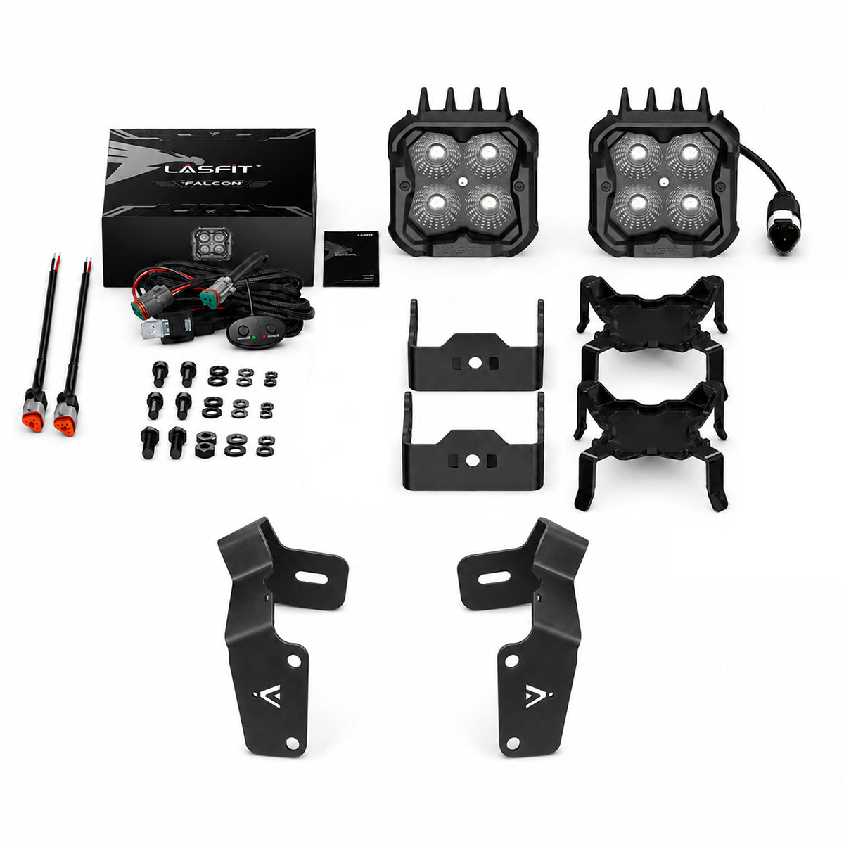 2015-2021 Subaru WRX 3 inch white flood ditch light package