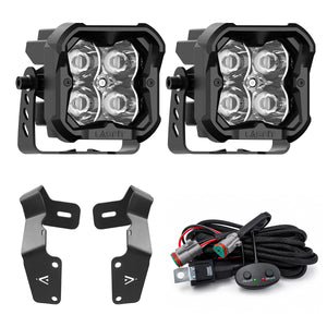 2015-2021 Subaru WRX 3 inch white spot ditch light