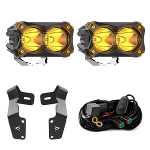 2015-2021 Subaru WRX 4.8 inch amber spot ditch light