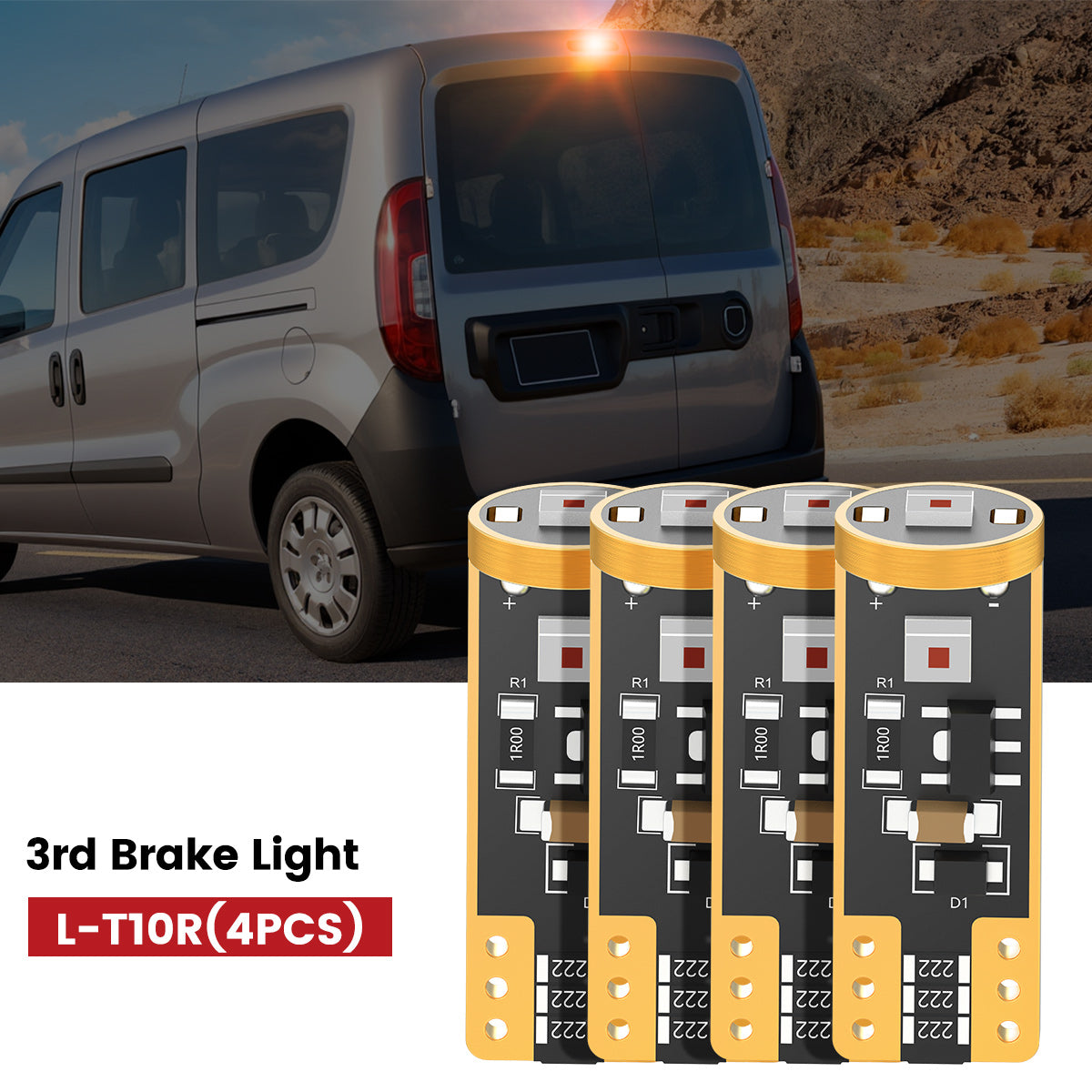 Lasfit 168 led 3rd brake light fit for 2015-2022 Ram ProMaster City