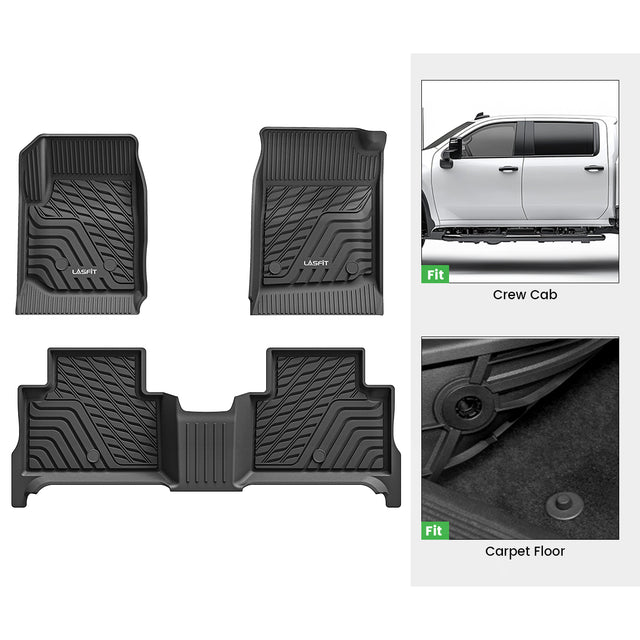 2015-2022 Chevrolet Colorado Floor Mats – Lasfit®