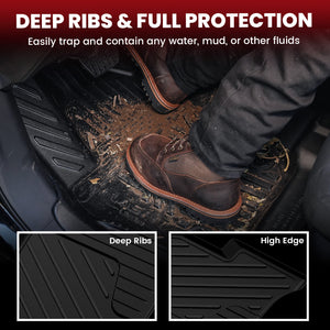 Fit for 2015-2022 GMC Canyon Custom Floor Mats, Fit Carpet Floor Only