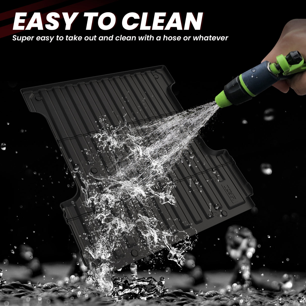 Fit for 2015-2020 Ford F-150 5.5FT Bed Mat Easy to Clean