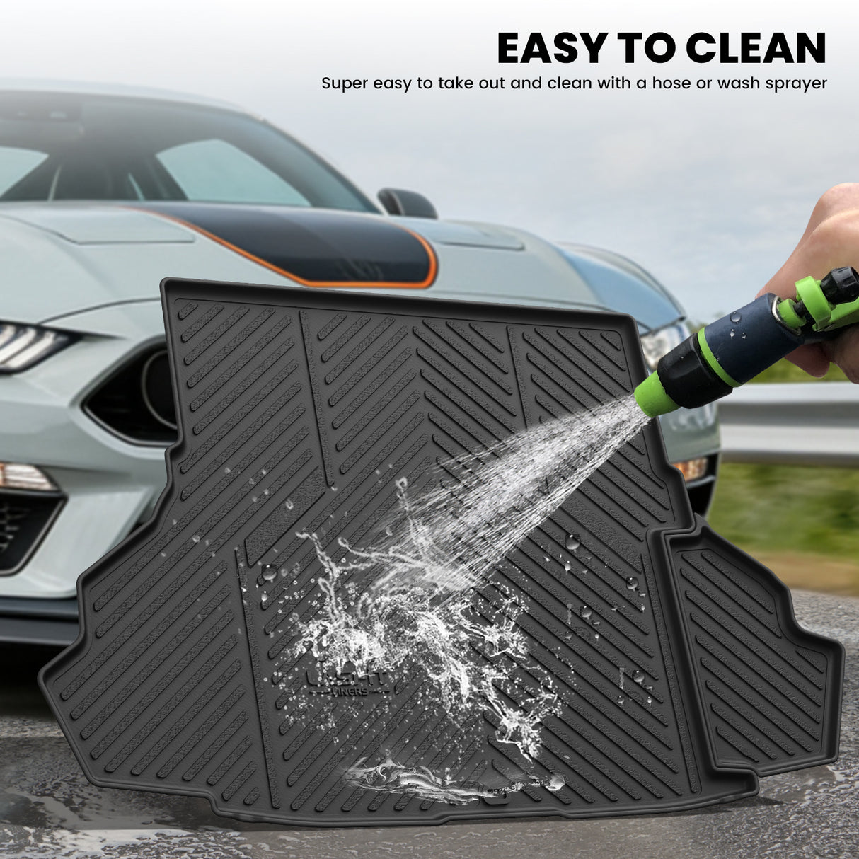 Fit for 2015-2026 Ford Mustang Floor Mats or Cargo Mat