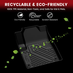 2015 Jeep Cherokee Floor Mats & Cargo Mat TPE Material