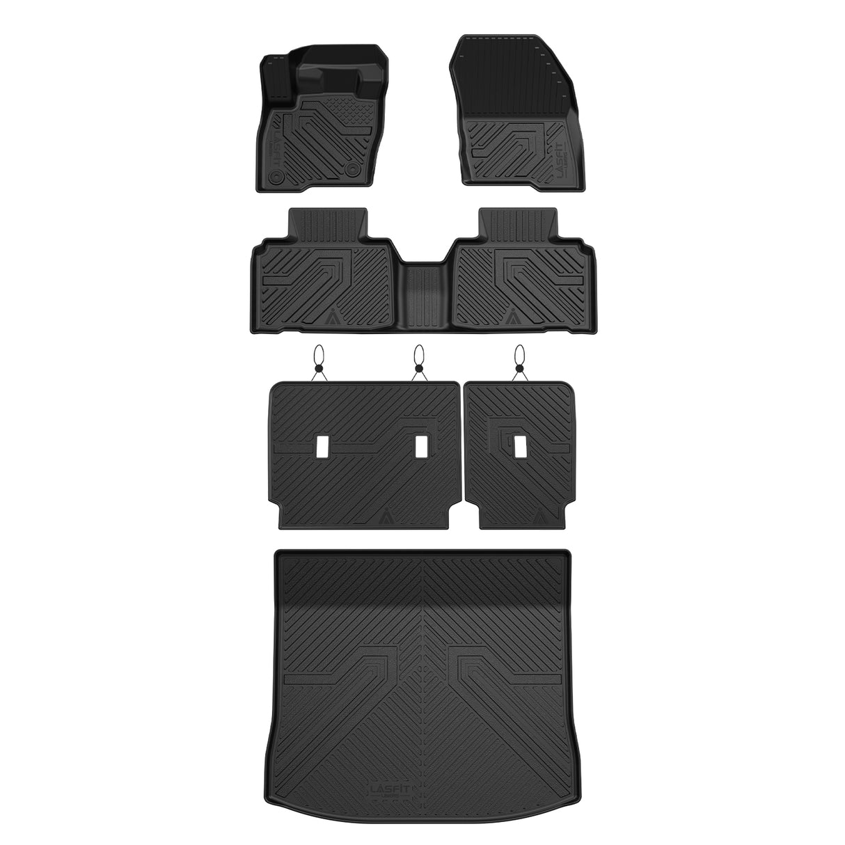 Fit for 2015-2024 Ford Edge & Edge ST Floor Mats & Seatback & Cargo Mats