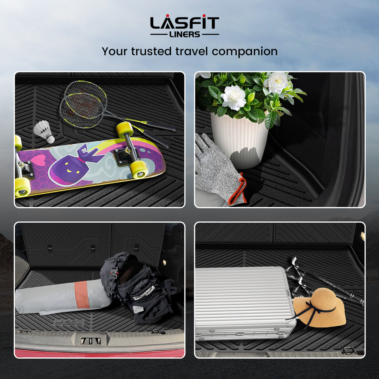 Fit for 2015-2024 Ford Edge & Edge ST Floor Mats or Seatback & Cargo Mats