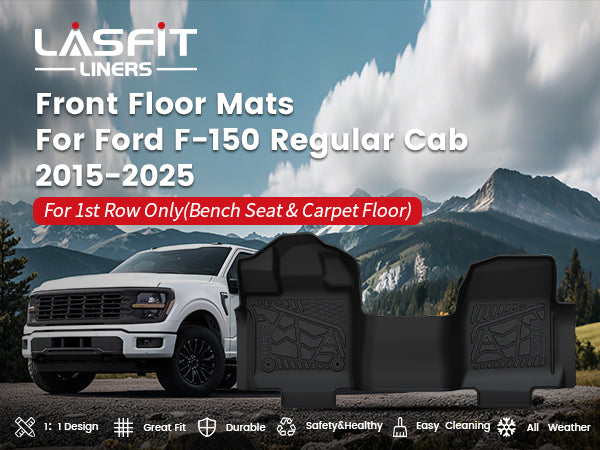 2015-2025 Ford F-150 Regular Cab Floor Mats