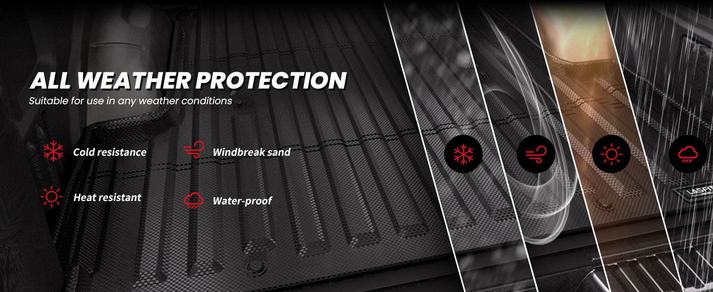 2015-2023 Ford F-150 & F-150 Lighting Truck Bed mats All-weather