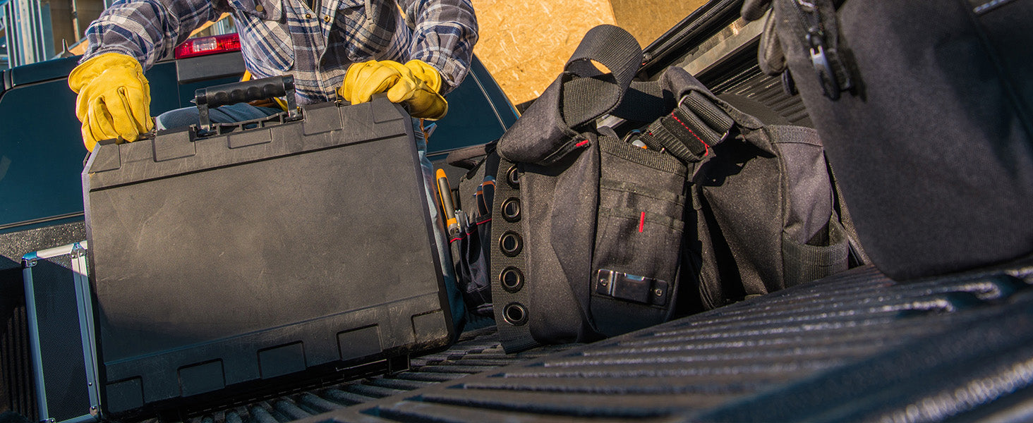Ford F-150 bed liner for farming