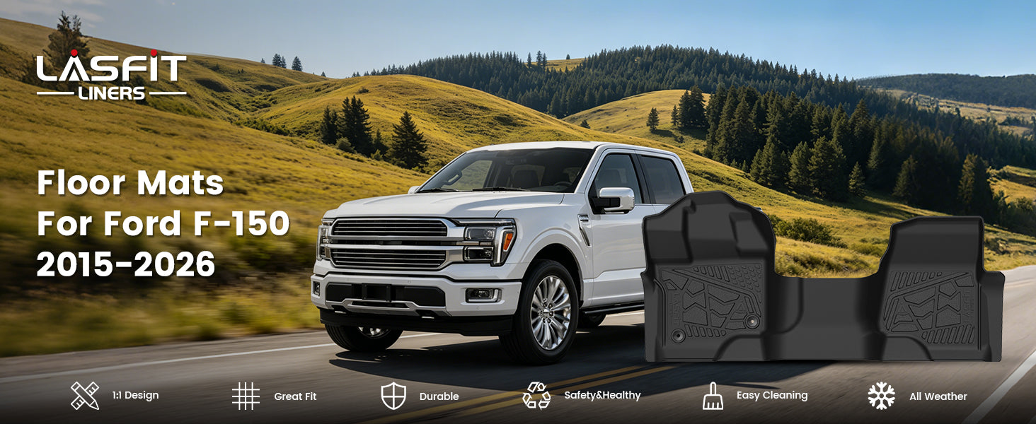 2015-2026 F-150 TPE floor mats