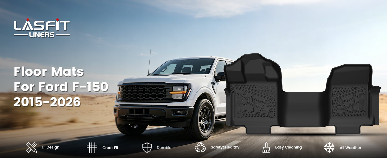 2015-2020 F-150 TPE floor mats