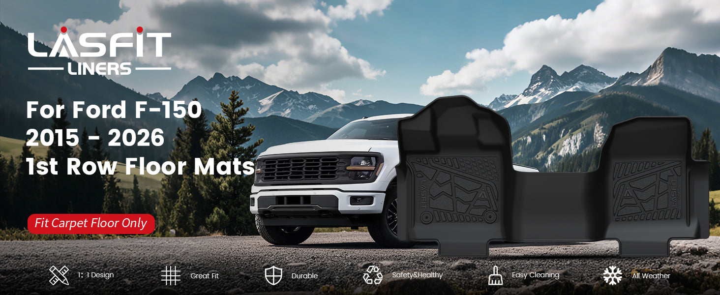 2015-2020 F-150 TPE floor mats