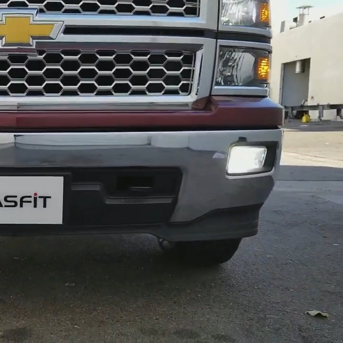 Lasfit 5202 LED fog lights for 2015 Chevrolet Silverado 1500