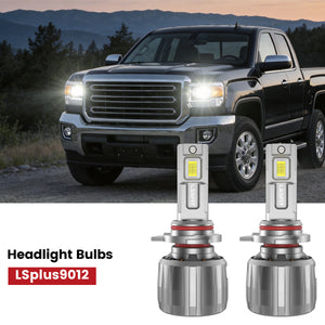 Lasfit 9012 led headlight bulbs fit for 2015 GMC Sierra 2500HD 3500HD