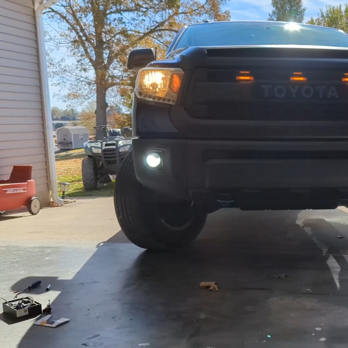 Lasfit H11 LED fog lights for 2014 Toyota Tundra