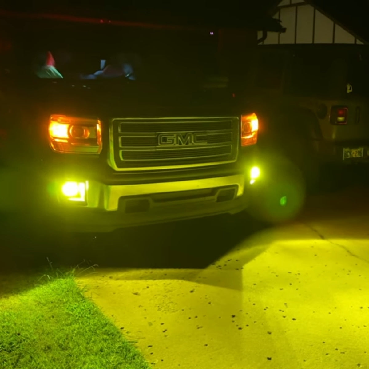 2015 gmc sierra 1500 5202 lasfit led white fog lights
