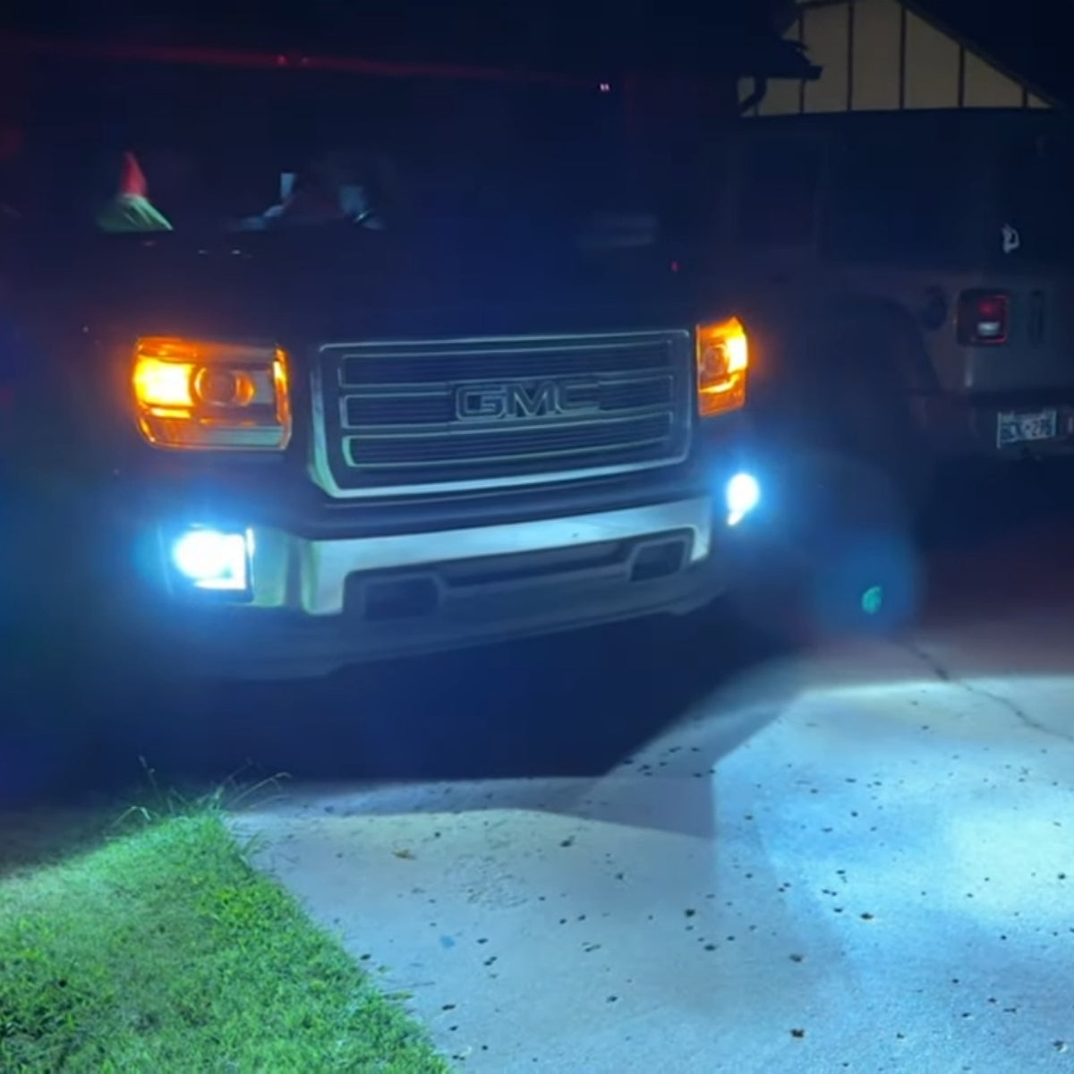 2015 gmc sierra 1500 5202 lasfit led white fog lights
