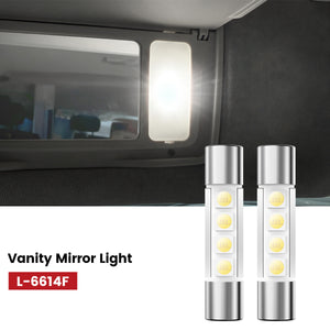 Lasfit 6614F led vanity mirror lights fit for 2016-2017 Honda Accord  