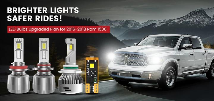Lasfit LED Bulbs for 2016-2018 Ram 1500