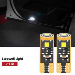 Lasfit 168 led stepwell light fit for 2016-2018 Toyota Prius