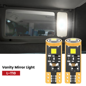 Lasfit 168 led vanity mirror light fit for 2016-2018 Toyota Prius