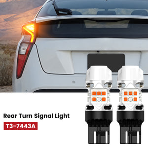 Lasfit 7443 led rear turn signal light fit for 2016-2018 Toyota Prius