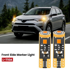 Lasfit 168 led front side marker lights fit for 2016-2018 Toyota RAV4  