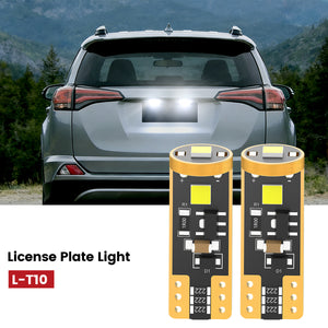 Lasfit 168 led license plate lights fit for 2016-2018 Toyota RAV4   