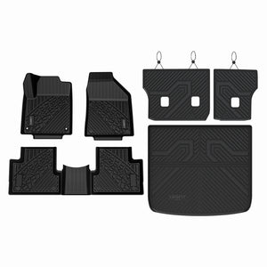 Fit for 2016-2018 Jeep Cherokee Custom Floor Mats & Seatback & Cargo Mats