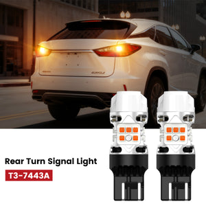 Lasfit 7443 led rear turn signal lights fit for 2016-2019 Lexus RX