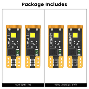 Lasfit combo package led bulbs for 2016-2019 Lexus RX