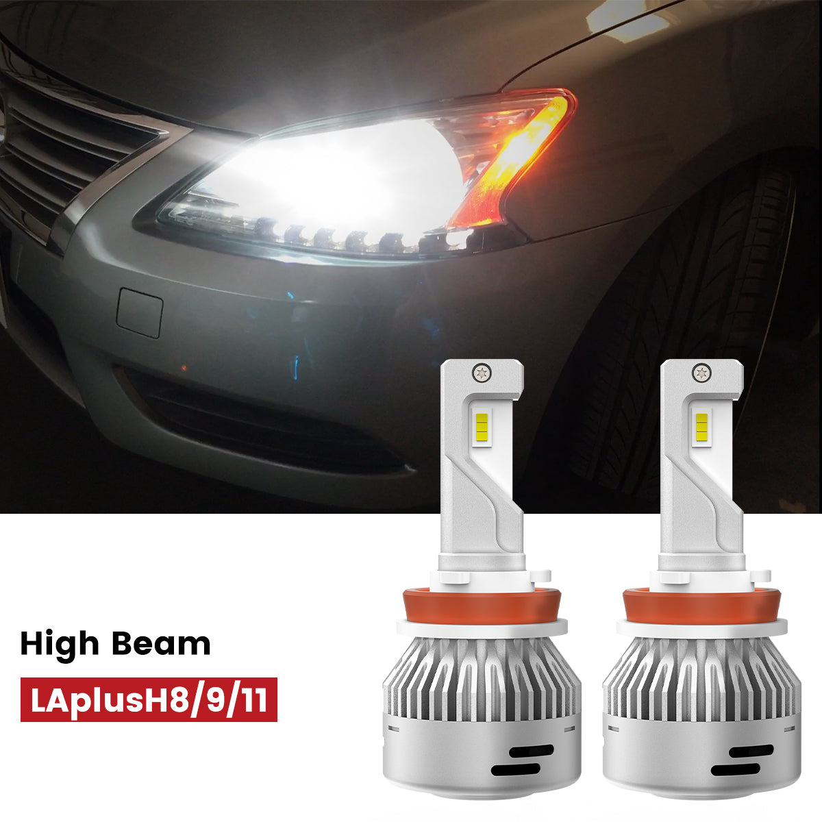 Fit for 2016-2019 Nissan Sentra LED Bulbs H11 Exterior Interior Lights