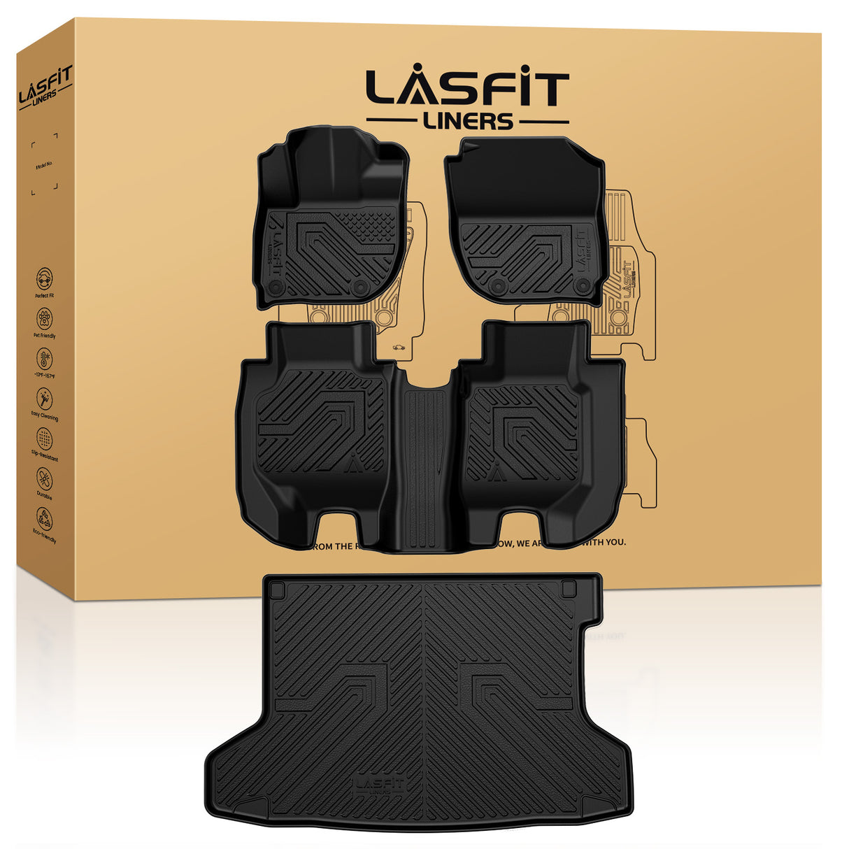 2016-2022 Honda HR-V Floor Mats & Cargo Mat Package