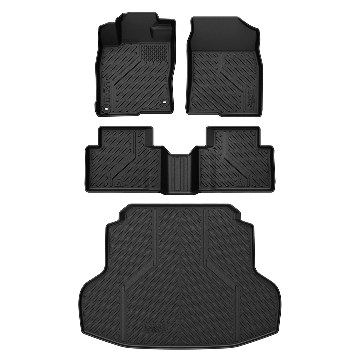Fit for 2016-2021 Honda Civic Custom Floor Mats 1st & 2nd Row