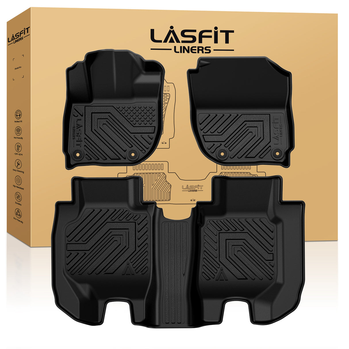 Fit for 2016-2022 Honda HR-V Floor Mats & Cargo Mat