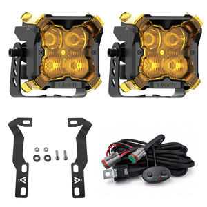 2016-2023 Toyota Tacoma 1500 3 inch amber combo ditch light