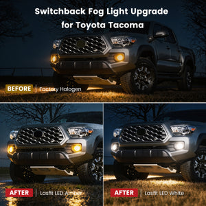 Fit for 2016-2023 Toyota Tacoma The Brightest LED Bulbs Upgrade | Tested and Verified