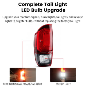 Fit for 2016-2023 Toyota Tacoma The Brightest LED Bulbs Upgrade | Tested and Verified