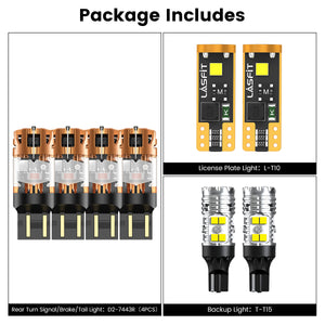 Fit for 2016-2023 Toyota Tacoma The Brightest LED Bulbs Upgrade | Tested and Verified