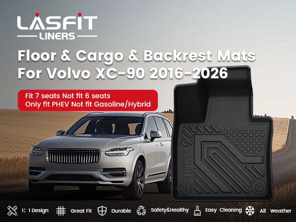 2016-2025 Volvo XC90 floor mats