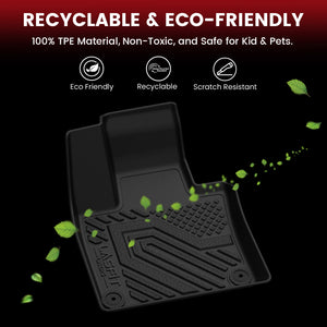 Fit for 2016-2026 Volvo XC90 Floor & Seatback & Cargo Mats, Not Fit Hybrid